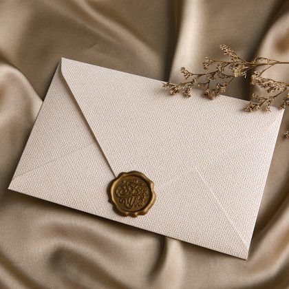 10pcs Vintage White Linen Envelopes